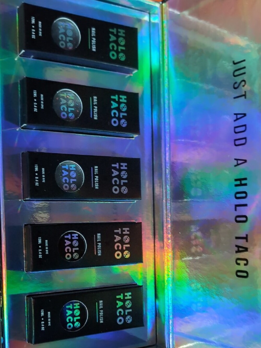 HOLO TACO LAUNCH COLLECTION Holographic Nail Polish Set - Picture 4 of 4